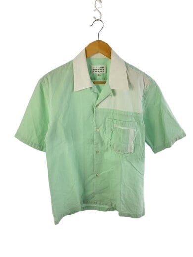 商品画像：メゾンマルジェラ/半袖シャツ/コットン/緑/グリーン/S50DL0379 S49616 1
