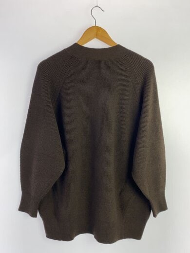 商品画像：スピックアンドスパン/カーディガン(厚手)/FREE/アクリル/茶/ブラウン/無地 2