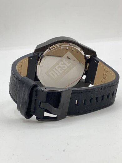 商品画像：ディーゼル/クォーツ腕時計/アナログ/レザー/ブラック/黒/DZ-4610 4