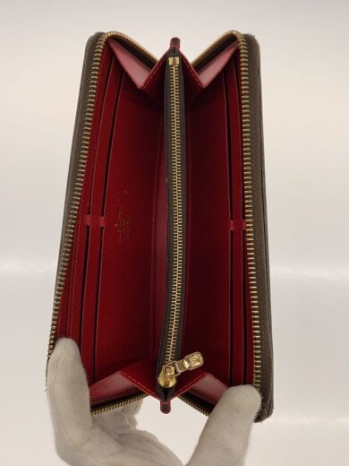 商品画像：ポルト・フォイユ・クレマンス_ダミエ・エベヌ/PVC/BRW/レディース 4