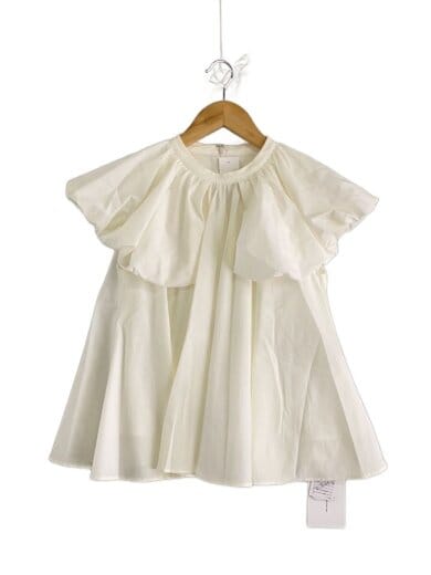 商品画像：アメリヴィンテージ/BALLOON SHOULDER BLOUSE/ノースリーブブラウス/F/ナイロン/白 1