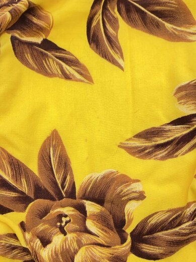 商品画像：Beachcomber/40s/トップス/パイル/M/コットン/イエロー/花柄 5