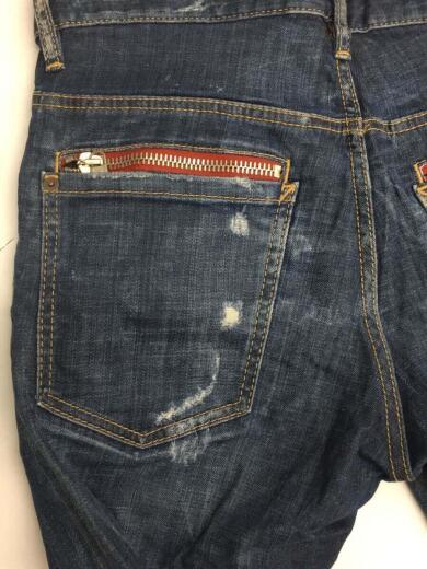 画像：DSQUARED2Skater jean/クラッシュ/ダメージ/46/コットン/IDG/S71LB0329/20179