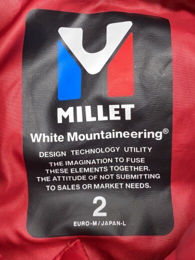 商品画像：ダウンベスト/2/ポリエステル/RED/MIV01745// 3