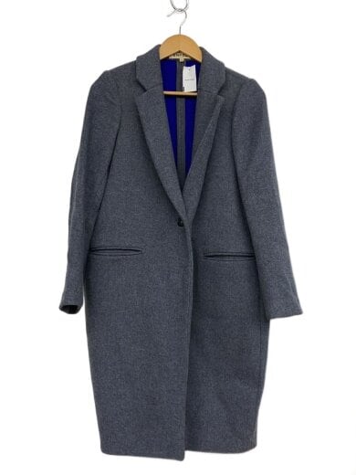 商品画像：トップリバーチェスターコート/36/ウール/GRY/無地/3008A630-1010 1