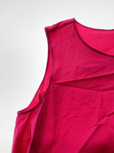 画像：GALERIE VIEノースリーブワンピース/34/コットン/PNK/無地/23-06-31-063025