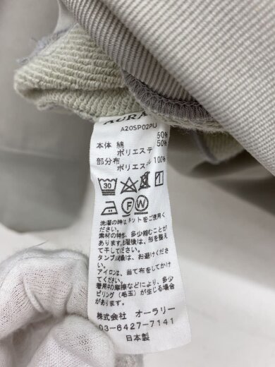 商品画像：スウェット/3/コットン/GRN/無地/A20SP02PU 3