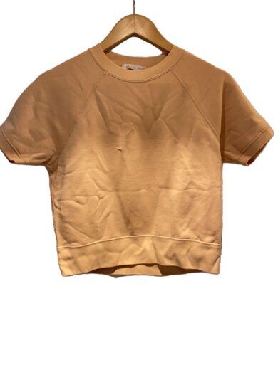 商品画像：スウェット/S/コットン/オレンジ/無地/23-03-31-03716/ホツレ有// 1