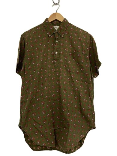 商品画像：半袖シャツ/M/コットン/KHK/総柄 1