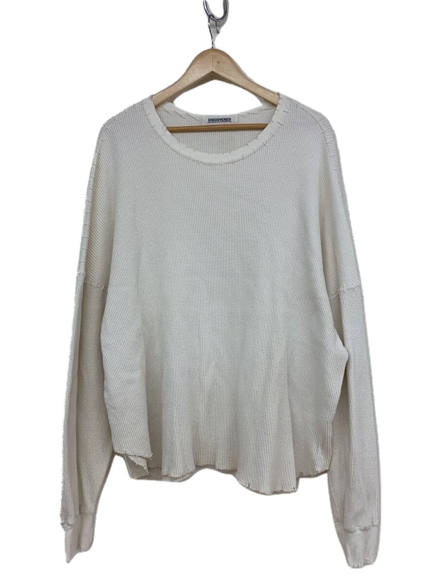 discovered / DAMAGE WAFFLE CUTSEWN/2/コットン/WHT/無地/DC-SS22-CU-04//