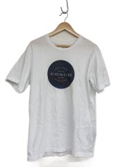 プリントTシャツ/M/コットン/WHT/プリント