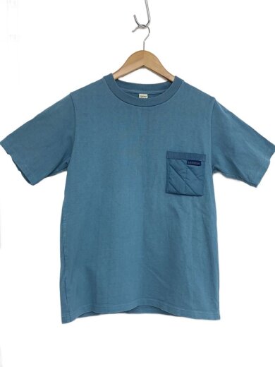 商品画像：Tシャツ/S/コットン/BLU/無地/LV5870 1