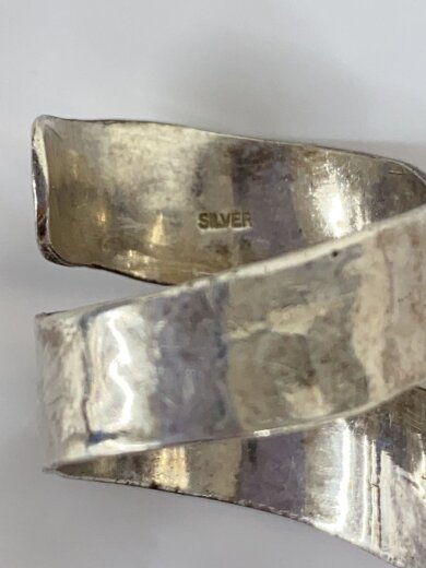 商品画像：spiral ring/リング/SILVER/12号/シルバー/メンズ// 4