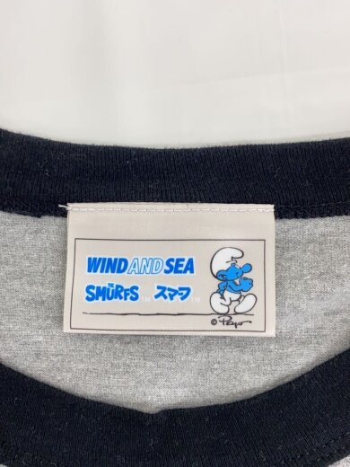 商品画像：スマーフリンガーTシャツ/XL/コットン/GRY/WDS-C-SMF-24-Q4-06// 3
