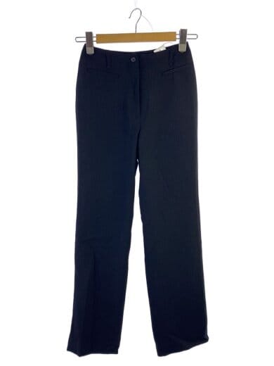 商品画像：ストライプパンツ/4/ウール/BLK/ストライプ 1