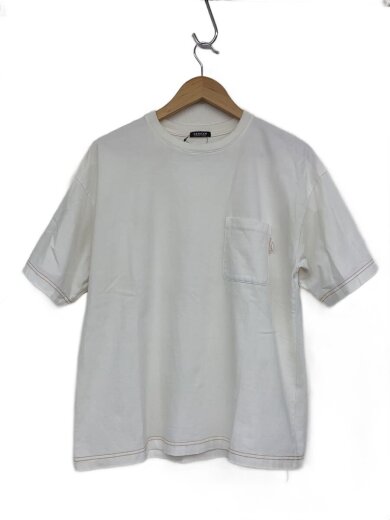 商品画像：one pocket S/S tee/M/コットン/WHT/01-25-08-52-992 1
