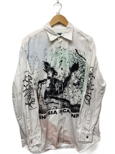 商品画像：長袖シャツ/M/コットン/WHT 1