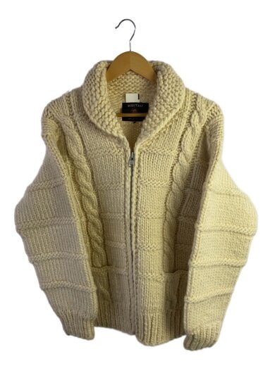 商品画像：KISITAU/zip up Cowichan sweater/--/ウール/CRM 1