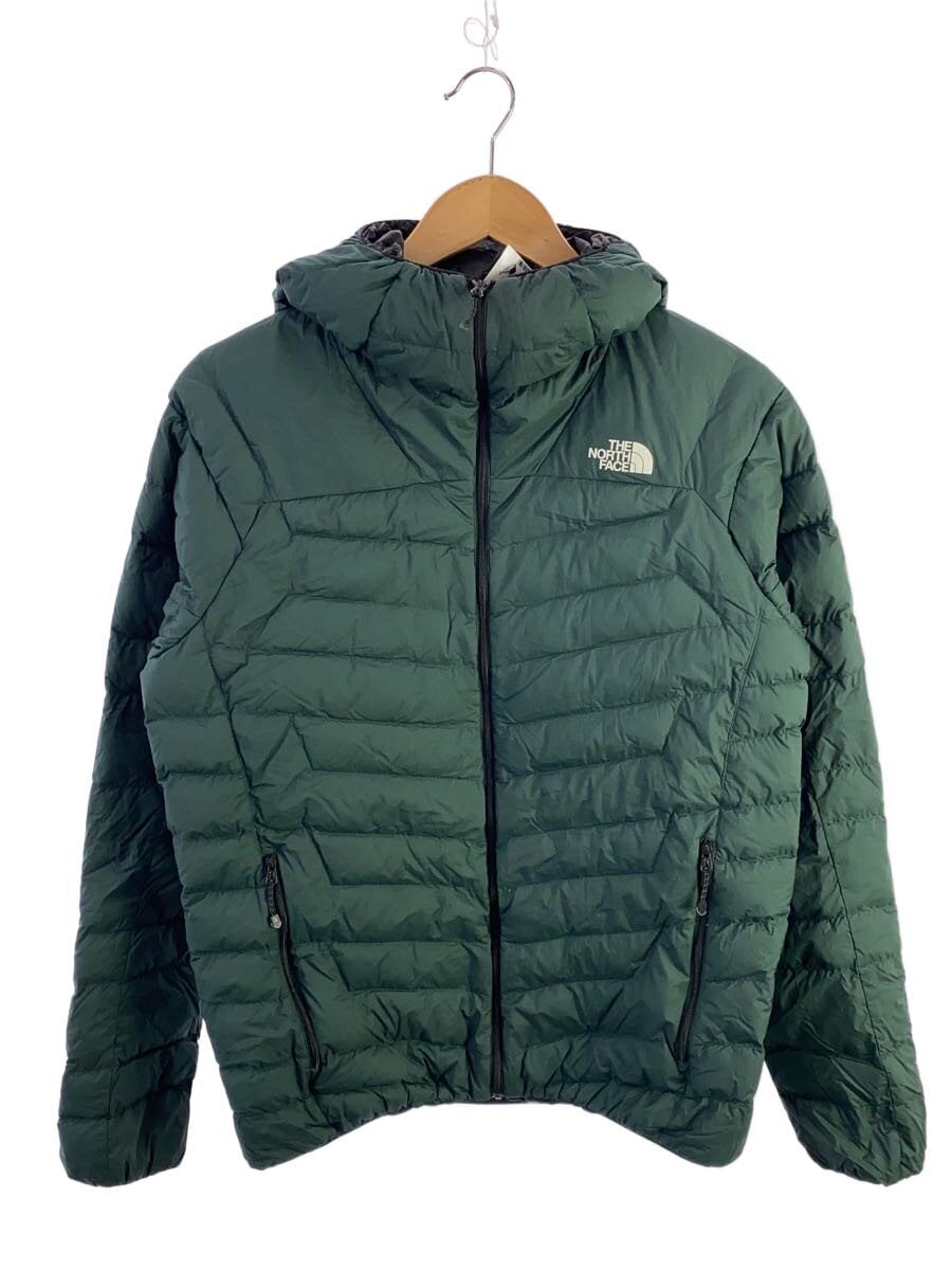 THE NORTH FACE / THUNDER HOODIE_サンダーフーディー/M/ナイロン/GRN/無地