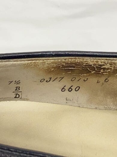 商品画像：ローファー/US7.5/BLK/レザー/660 5