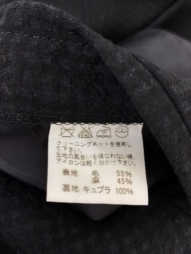 商品画像：テーラードジャケット/L/ウール/BLK/チェック/ME01FD602 4