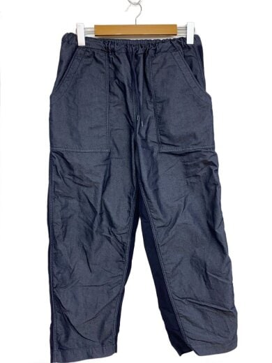 商品画像：25SS/綿エステルデニム×綿リネンツイル/XS/デニム/IDG/無地// 1