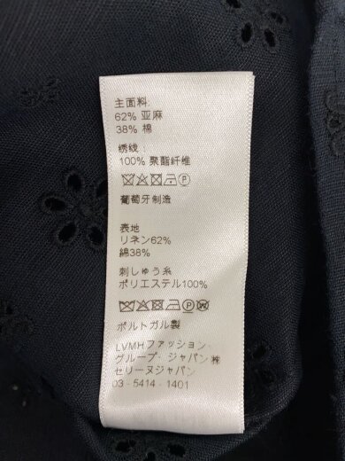 商品画像：半袖ブラウス/36/リネン/BLK/2B557801P// 5