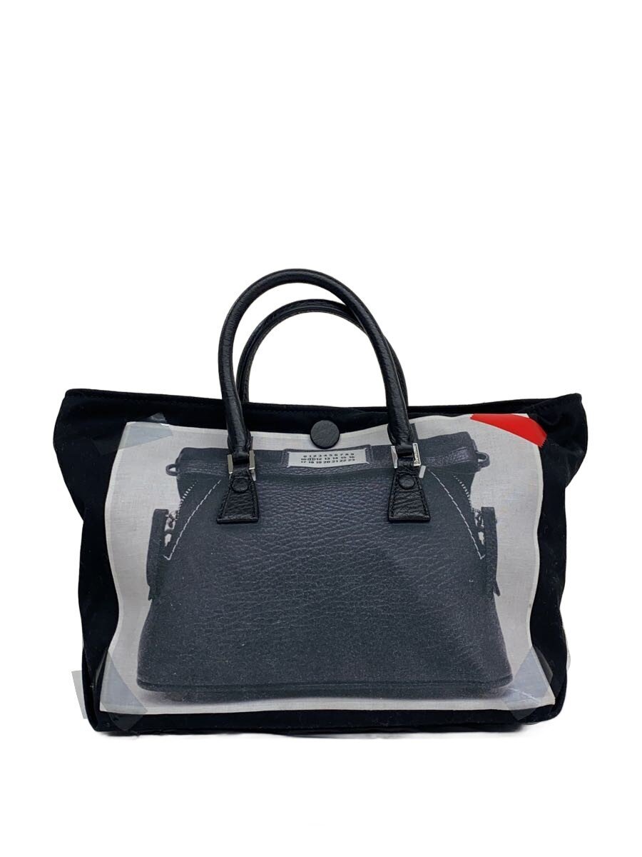Maison Margiela / トロンプルイユショルダーバッグ/BLK/総柄/SB1WC008 P6436 HA193