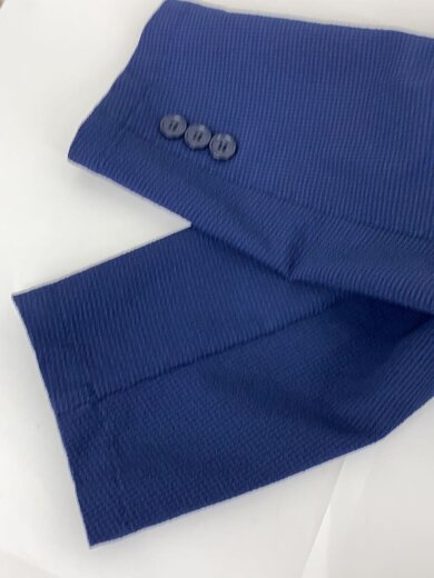 商品画像：テーラードジャケット/38/ポリエステル/NVY/無地/H1E22-560-27 6