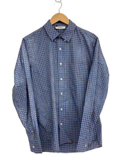 商品画像：gimaguas/長袖シャツ/--/コットン/BLU/チェック 1