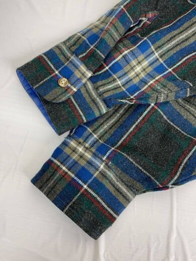 商品画像：ネルシャツ/L/アクリル/GRY/チェック 4