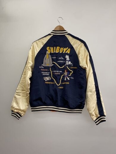 商品画像：スカジャン/M/ポリエステル/NVY/VJJ2211 2