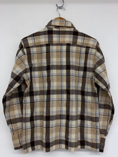 商品画像：ENRO/ネルシャツ/L/ウール/BEG/チェック 2