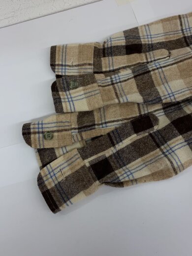 商品画像：ENRO/ネルシャツ/L/ウール/BEG/チェック 5