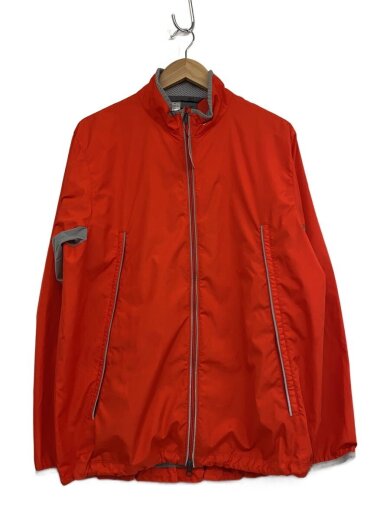 商品画像：ナイロンジャケット/L/ポリエステル/RED/無地 1
