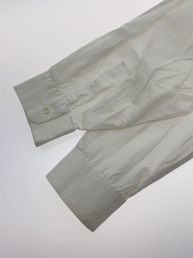 商品画像：長袖シャツ/L/コットン/WHT/無地 4