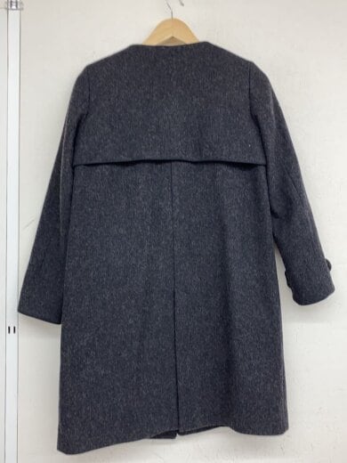 商品画像：コート/38/ウール/GRY/無地/2028848 2