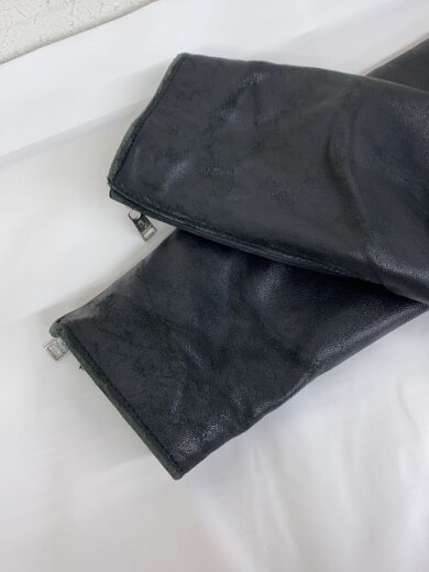 画像：BLACK LABEL CRESTBRIDGEレザージャケット・ブルゾン/M/レザー/BLK/無地/51F05-604-09//6