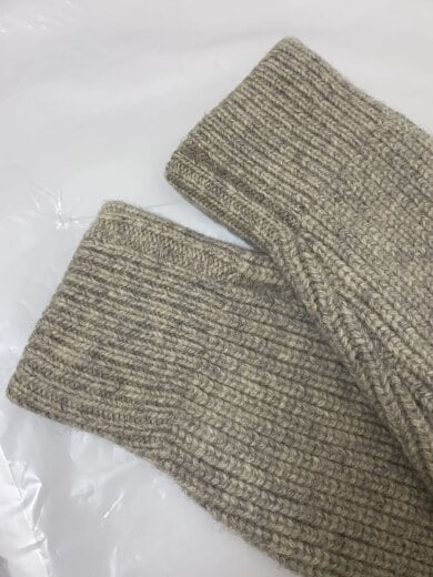 商品画像：LACKNER WOLLE/ニット・セーター(厚手)/--/ウール/GRY/無地 4