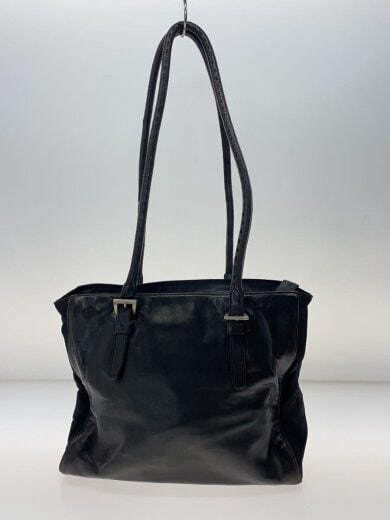 商品画像：ショルダーバッグ/レザー/BLK/無地 3