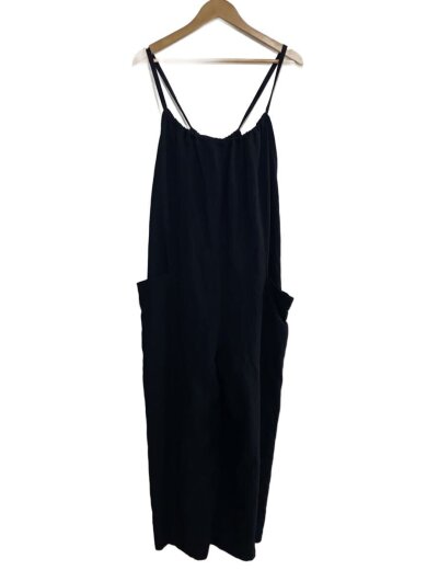 商品画像：サロペット/FREE/レーヨン/BLK/無地/DB-211-024K 1