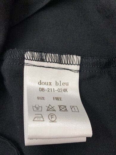 商品画像：サロペット/FREE/レーヨン/BLK/無地/DB-211-024K 4