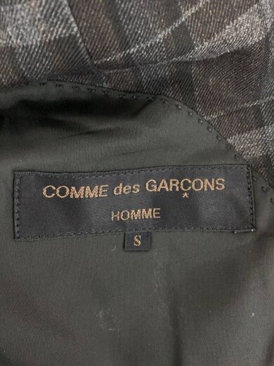 商品画像：テーラードジャケット/S/ウール/GRY/チェック/HJ-08006S 3