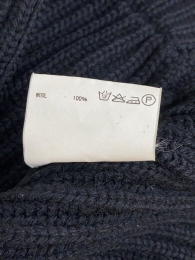 商品画像：ショールカラーカーディガン/1/ウール/BLK/無地/7WCM-NO4303 5