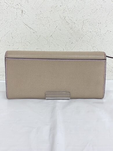 商品画像：長財布/レザー/PNK/無地/レディース// 2