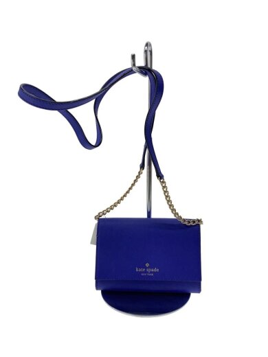 商品画像：ショルダーバッグ/牛革/BLU/無地 1