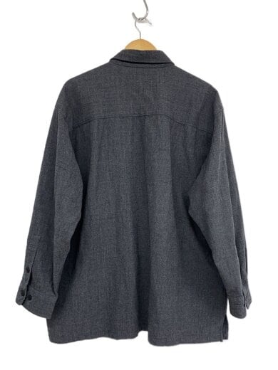 商品画像：長袖シャツ/3L/ウール/GRY/無地/BEW15-516-06 2