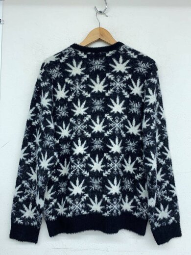 商品画像：ニット・セーター(厚手)/M/ナイロン/BLK/総柄/H025 KN00575 2