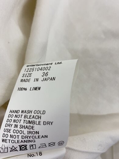 商品画像：ワンピース/36/リネン/WHT/1225104002 4