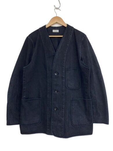 商品画像：Nomat/ジャケット/3/デニム/BLK/無地 1